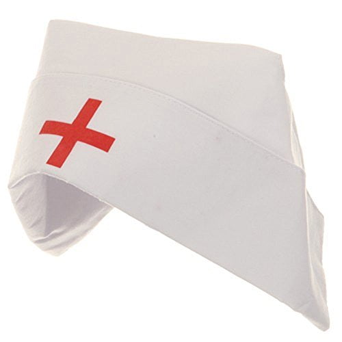 Jacobson Hat Company Cotton Nurse Hat White Womens One Size